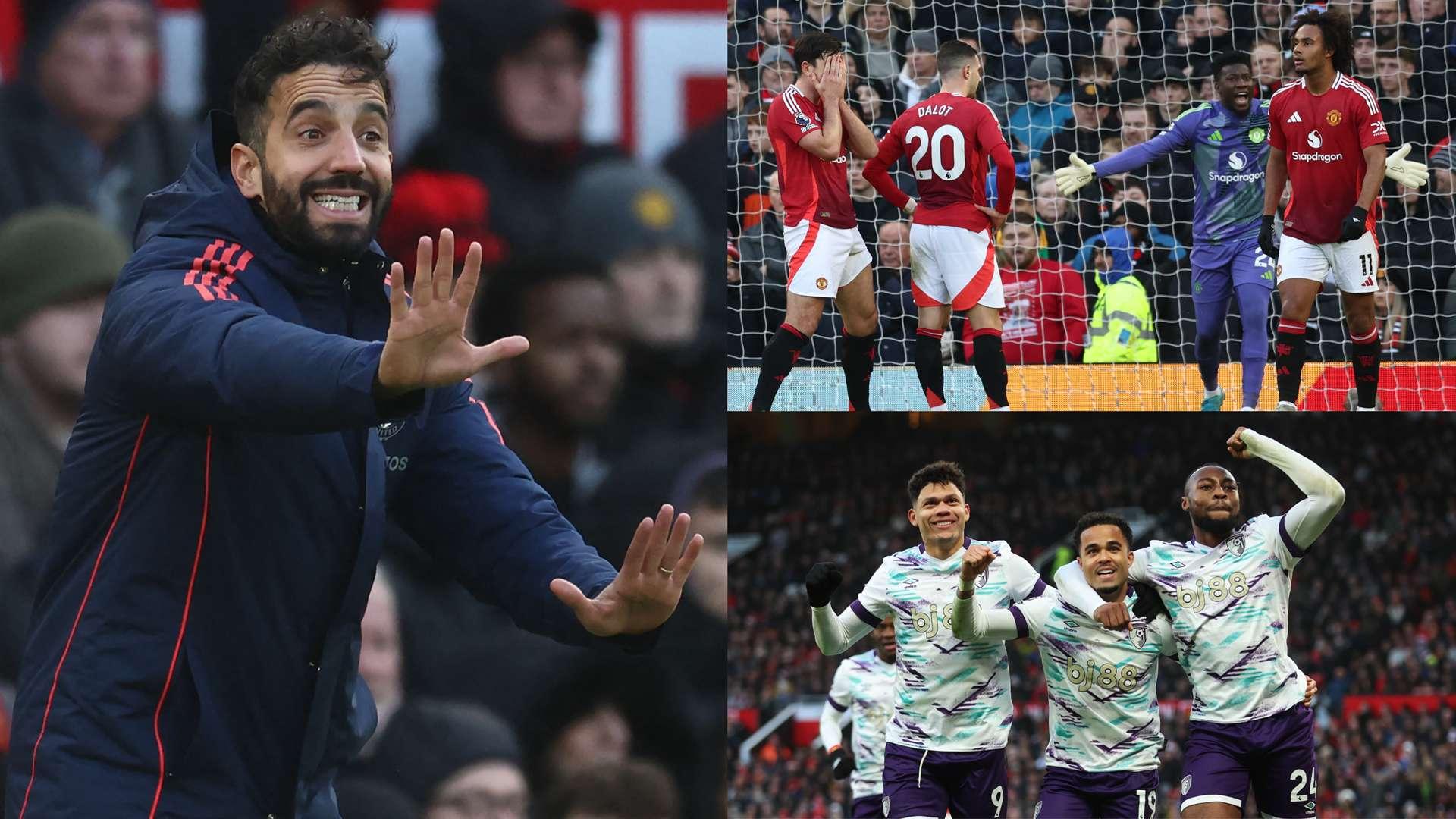 New boss, same disaster! Ragged Man Utd blown away by Bournemouth